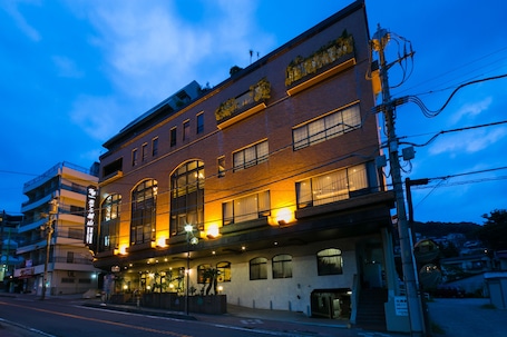 Front of property - evening/night