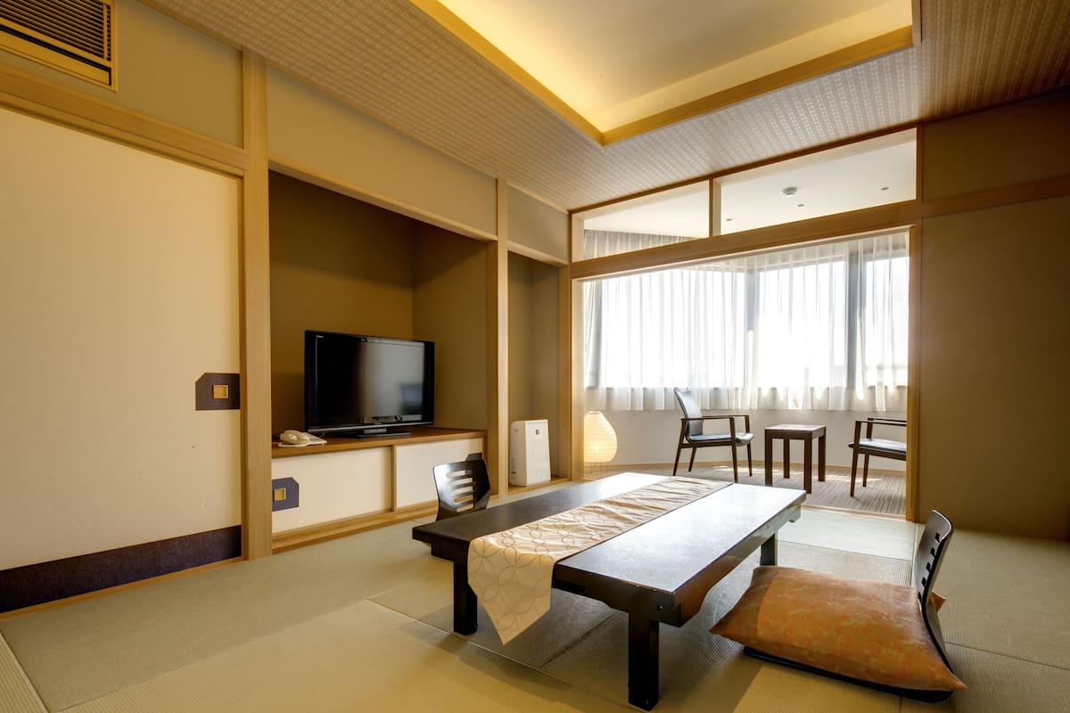传统客房, 无烟房, 私人浴室 (Japanese Style, 10 Tatami-mats, RICAN) | 客房内保险箱、免费 WiFi、床单
