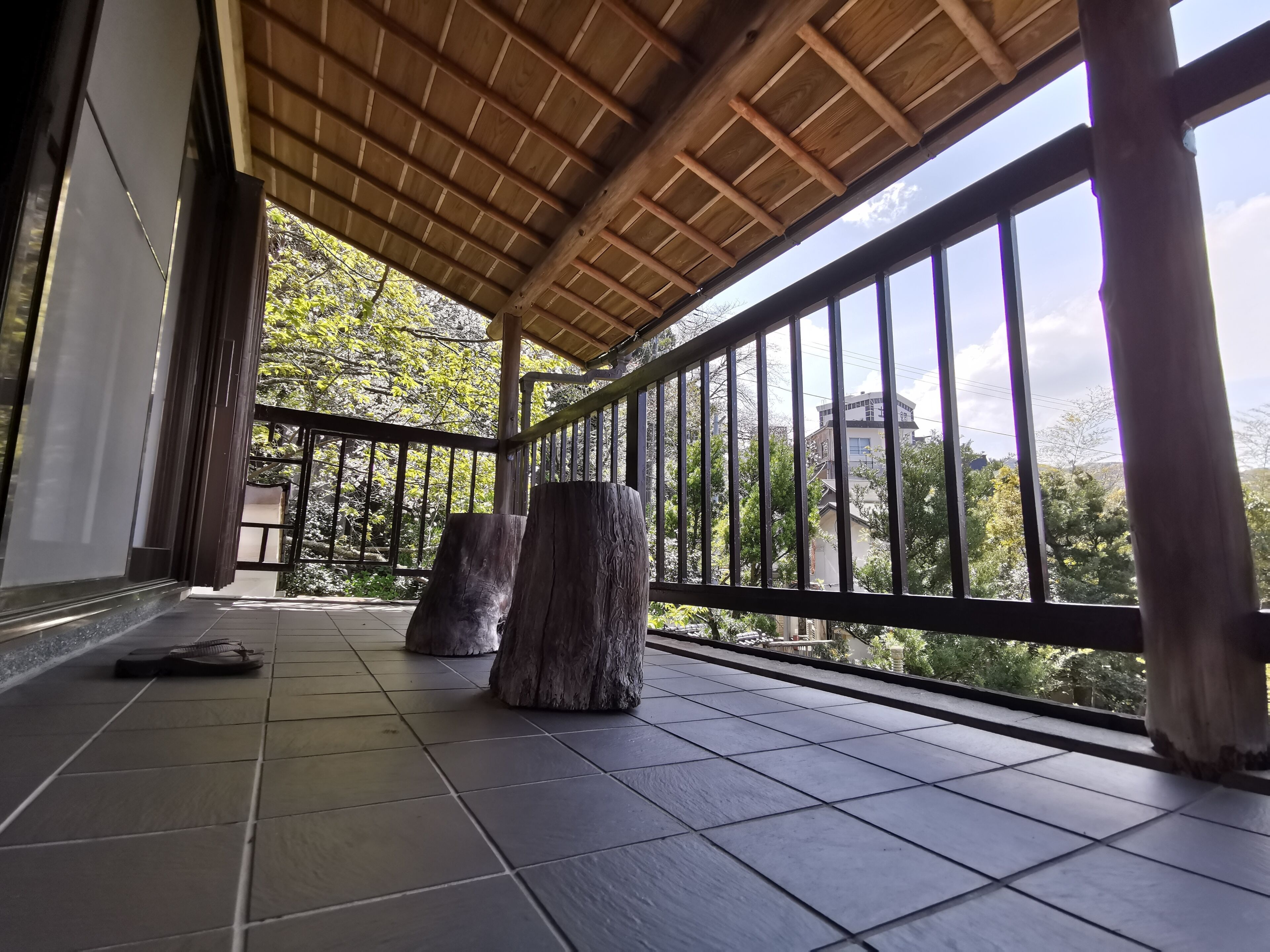 特別室 詩季亭 | ベランダ