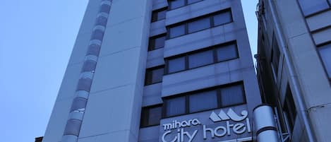 Front of property – evening/night