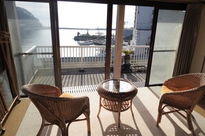 Habitació tradicional, vistes a l'oceà (Japanese-Style, Private Bathroom)