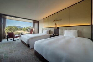 Minibar, in-room safe, desk, blackout curtains