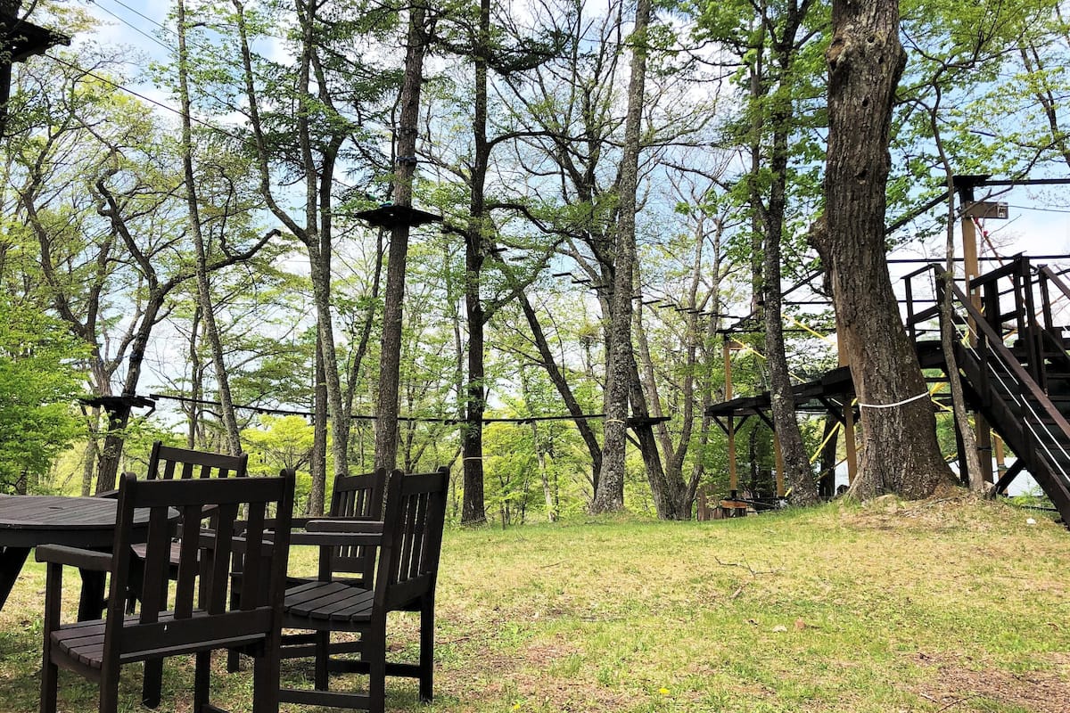 ropes course (team building)