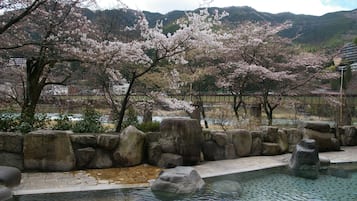 Hot springs/mineral springs, body treatments, aromatherapy, facials