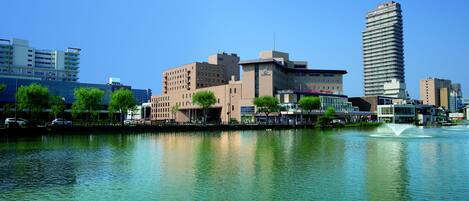 Fassade der Unterkunft