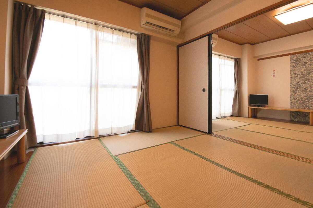 Phòng truyền thống, hút thuốc (Japanese Style,12 Tatami mats,Annex) | Truy cập Internet không dây miễn phí 