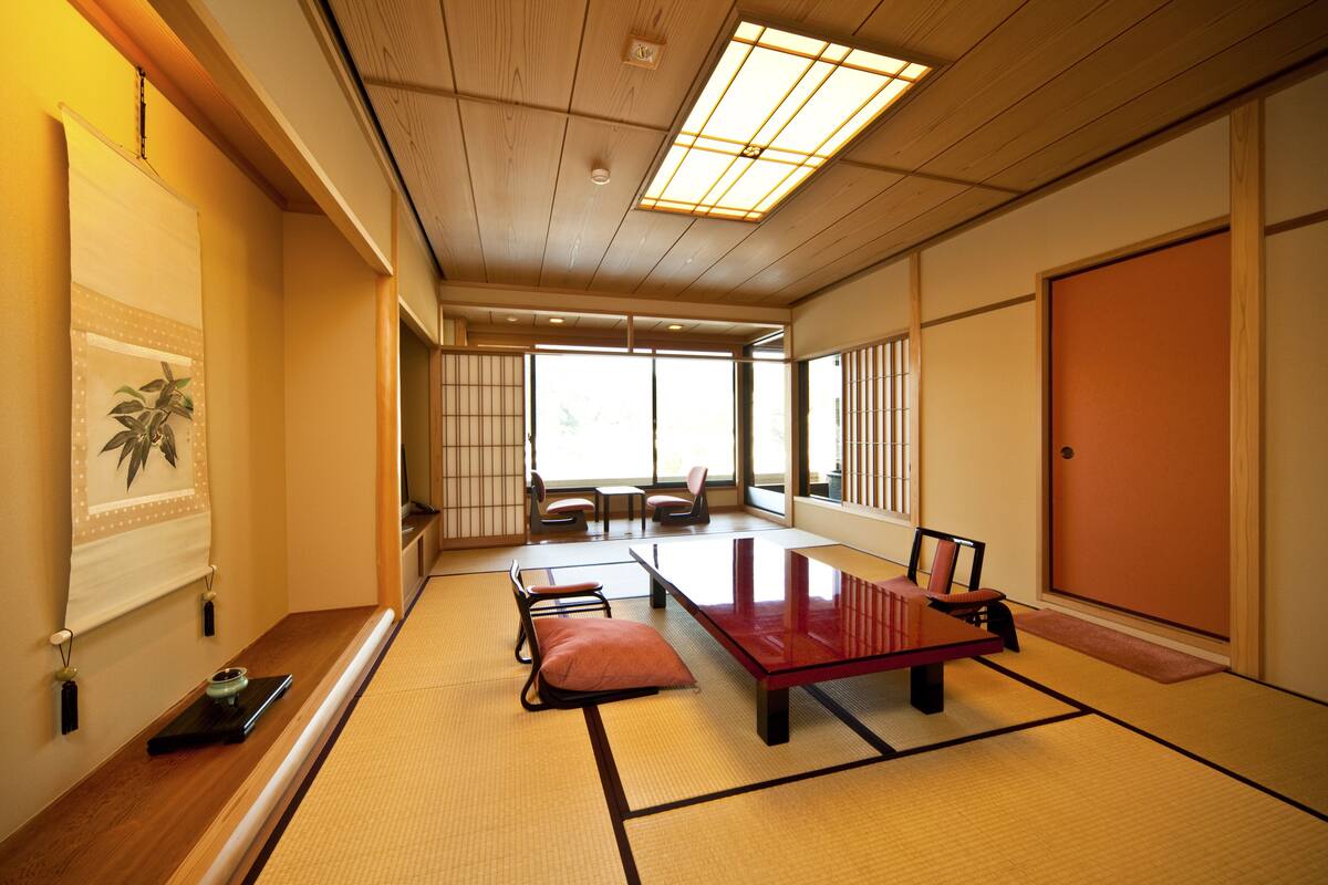 傳統客房 (Japanese Style, with Open-air Bath) | 客房內保險箱、隔音、免費無線上網