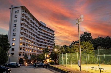 Front of property. Hotel Regina Kawaguchiko