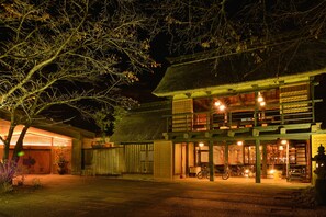 Front of property - evening/night