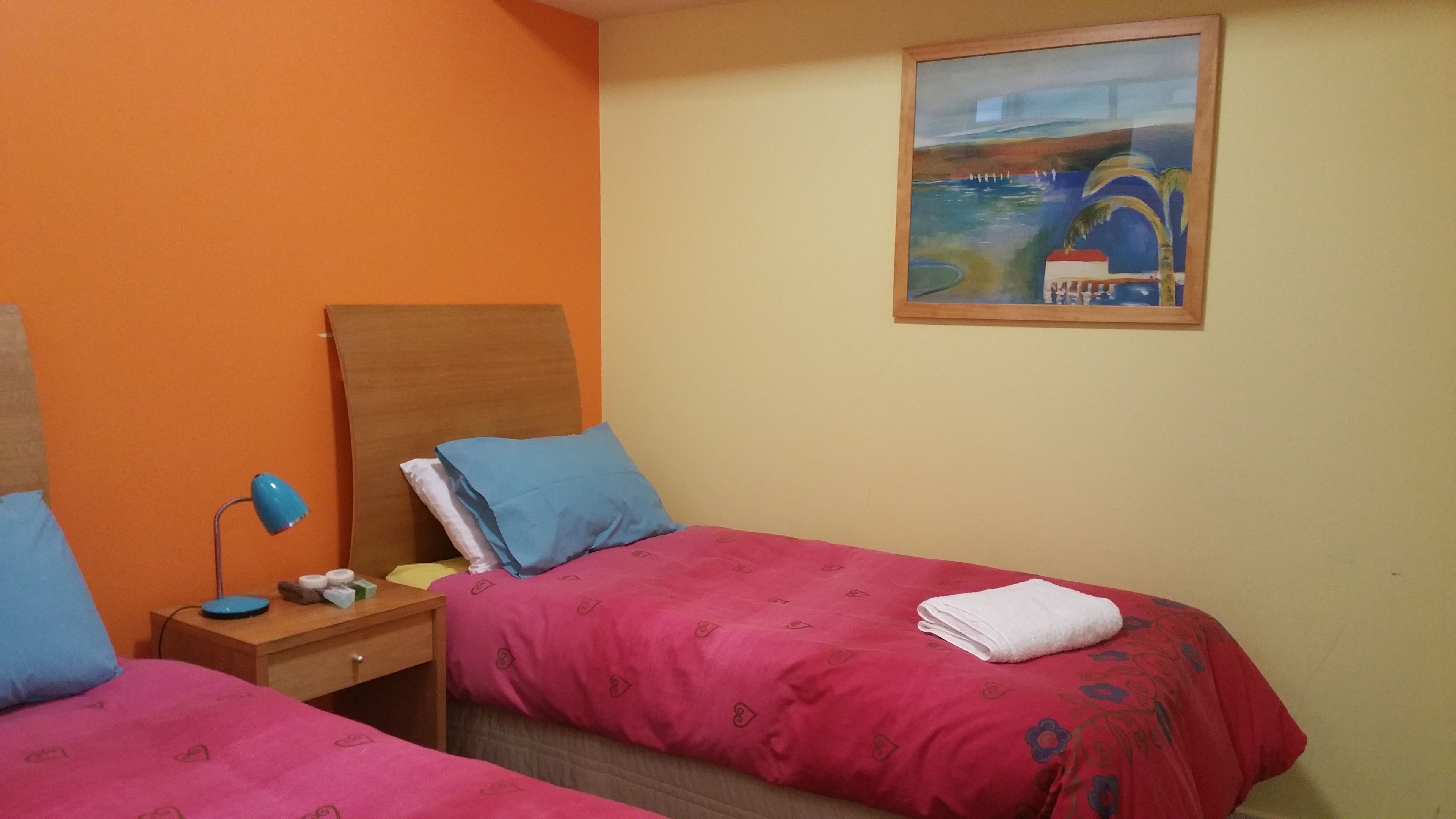 two bedroom loft with view | premium bedding, down duvets, individually decorated