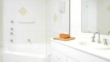 Free toiletries, hair dryer, towels, toilet paper
