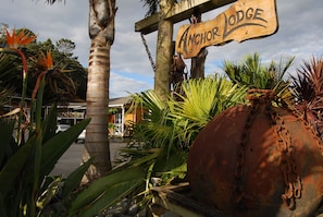 Façana frontal de l'allotjament