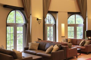 Lobby sitting area