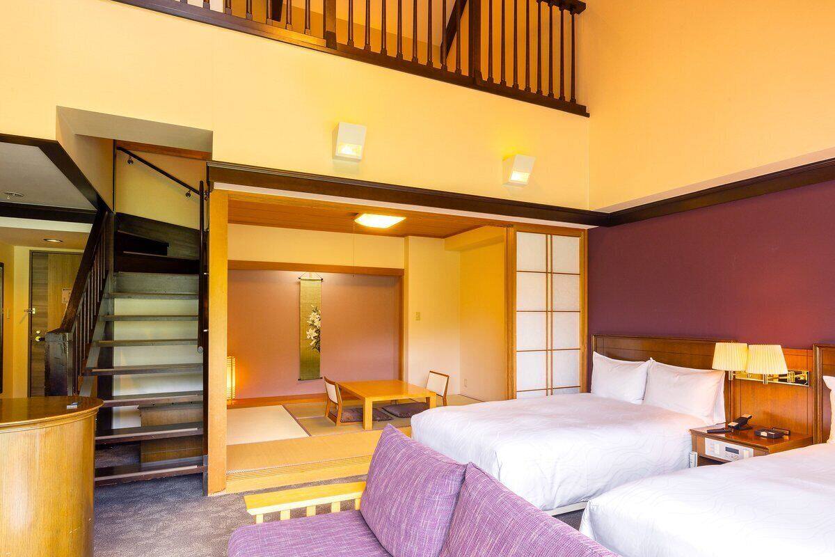 Japanese Western Style Room with Hot Spring, Non Smoking
