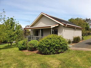 Casa de campo luxo, 2 quartos, vista para a piscina | Roupa de cama