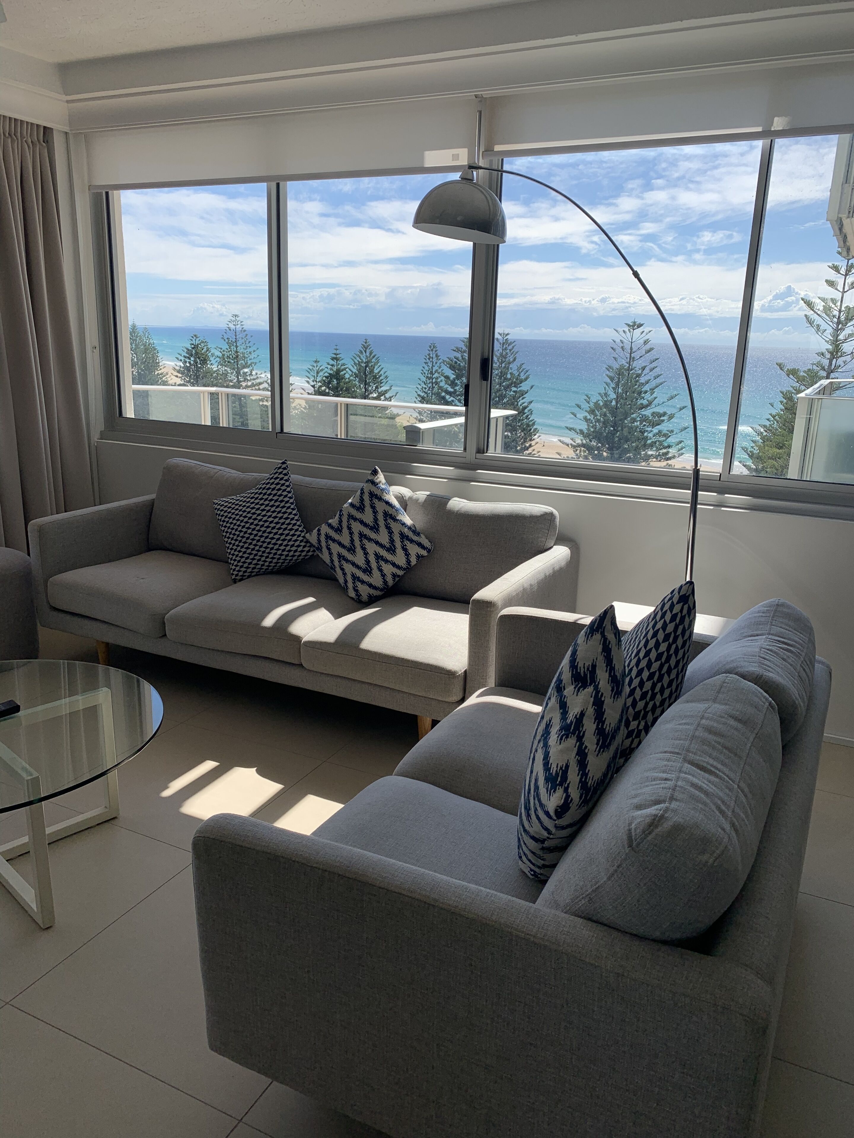 premium apartment, 2 bedrooms | living area | 48-inch flat-screen tv with satellite channels, tv