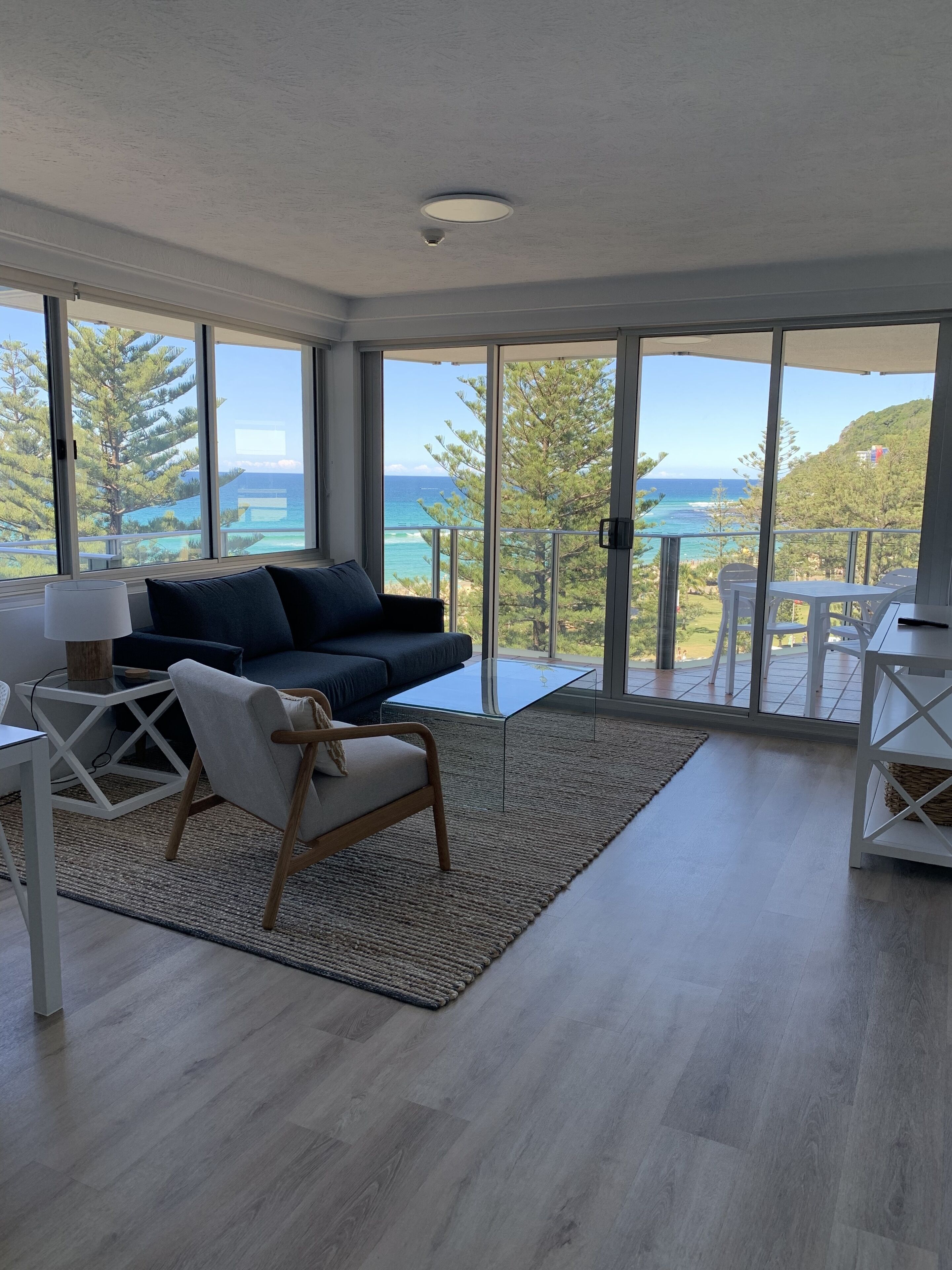 deluxe apartment, 2 bedrooms | living area | 48-inch flat-screen tv with satellite channels, tv