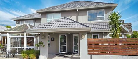 Façade de l’hébergement