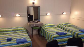 Iron/ironing board, rollaway beds, free WiFi, bed sheets