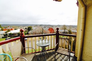 Uitzicht vanaf balkon