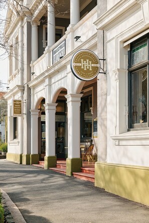 Façade de l’hébergement