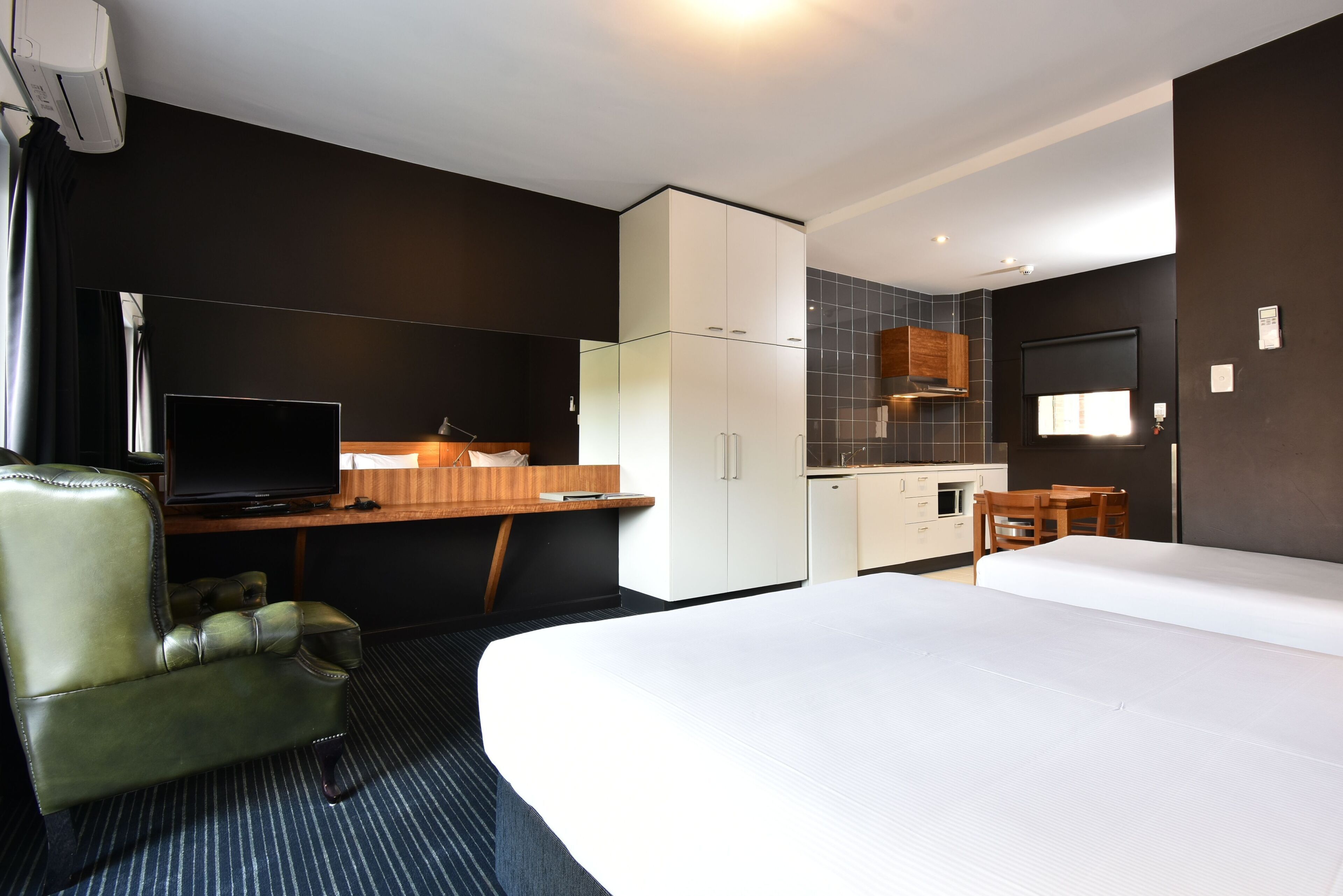 standard twin studio | desk, iron/ironing board, free wifi, bed sheets