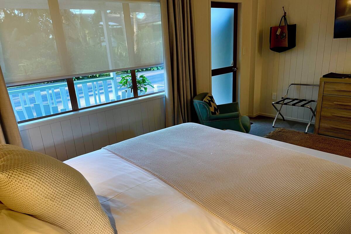 Premium bedding, down duvets, memory-foam beds, individually decorated