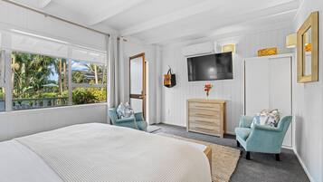 Premium bedding, down duvets, memory-foam beds, individually decorated