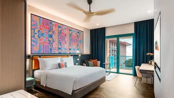 1 bedroom, free minibar, in-room safe, desk