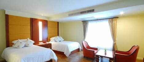 Minibar, in-room safe, desk, blackout drapes