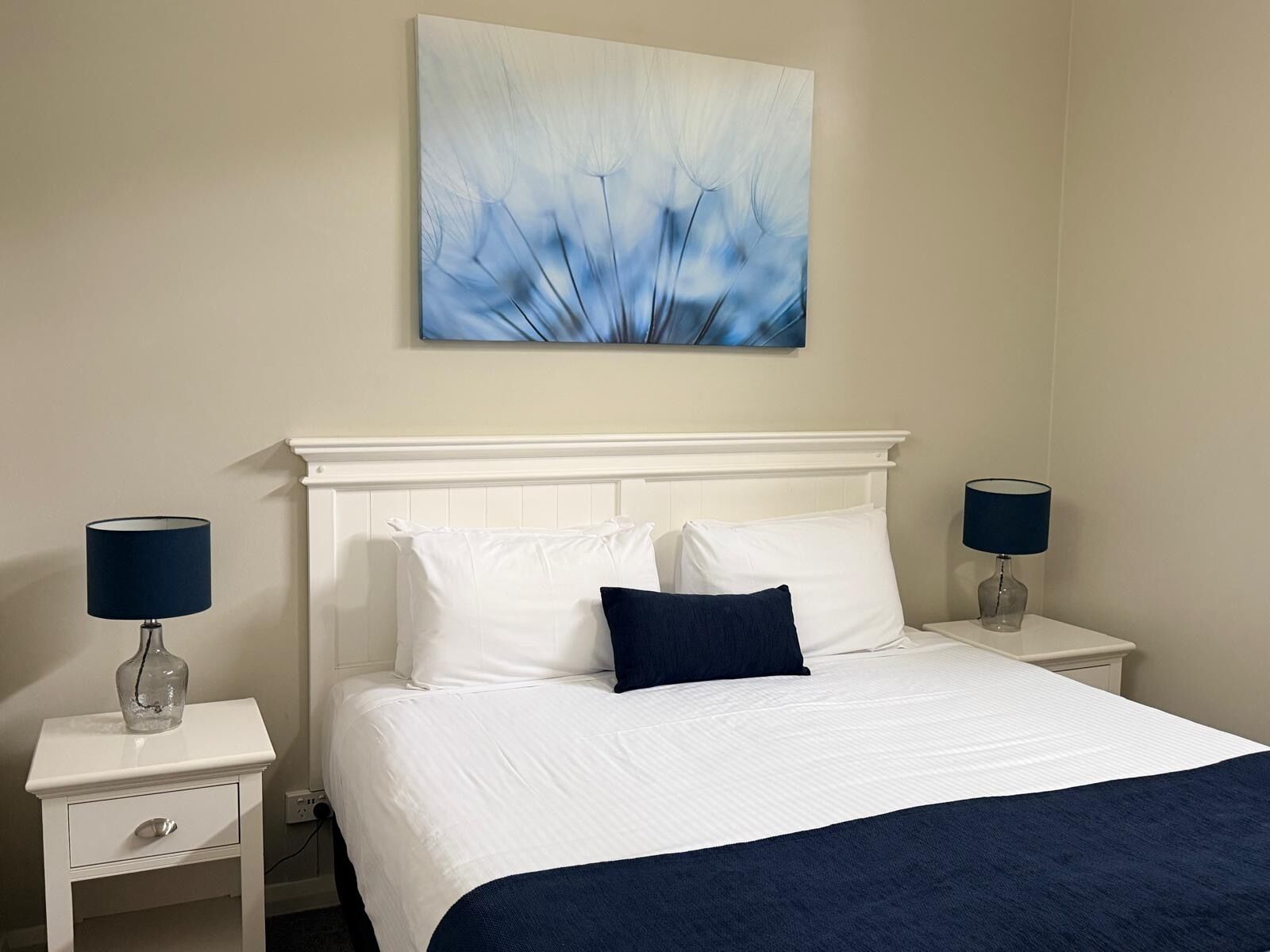 1 bedroom, iron/ironing board, bed sheets