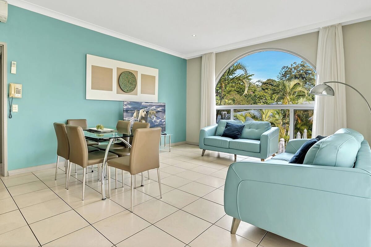 家庭公寓, 2 間臥室, 非吸煙房, 廚房 | 起居區 | 電視、 DVD 播放機、乒乓球