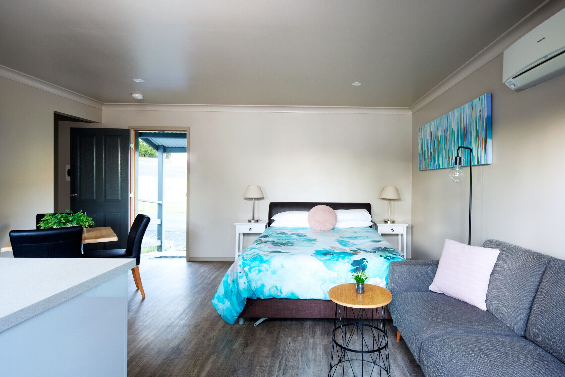 Deluxe-Ferienhütte, 1 Schlafzimmer | Kostenloses WLAN, Bettwäsche