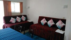 Family Room, Non Smoking, Kitchenette (1 Bedroom Family Unit - A) | Living room | LED TV - Always Inn Motel (Palmerston North)