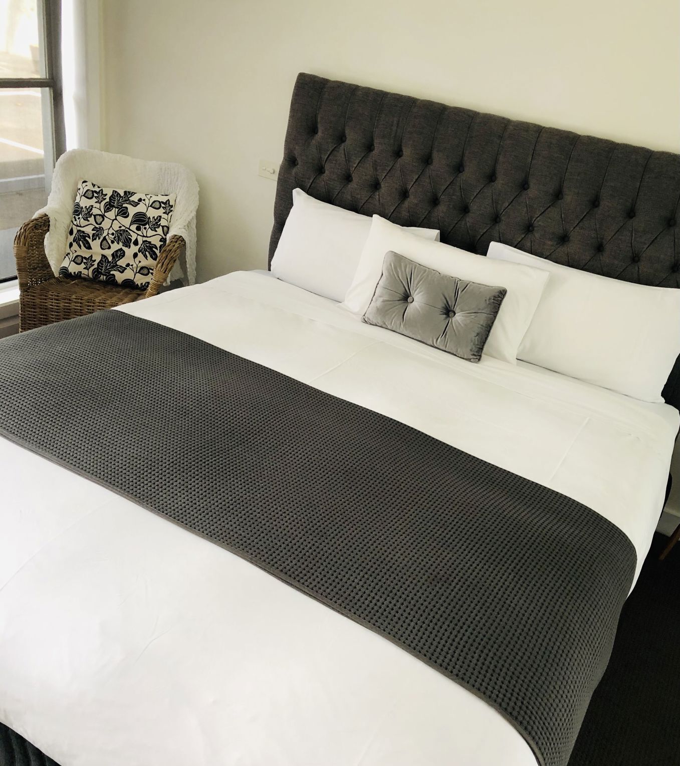 In-room safe, laptop workspace, blackout curtains, iron/ironing board