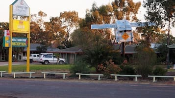 Majoituspaikan julkisivu