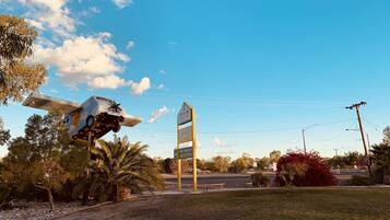 Majoituspaikan julkisivu