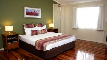Casa de campo Deluxe | Insonorización, tabla de planchar con plancha y ropa de cama