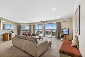 Appartement, 2 chambres, vue océan (Level 3 and 4) | Coin séjour