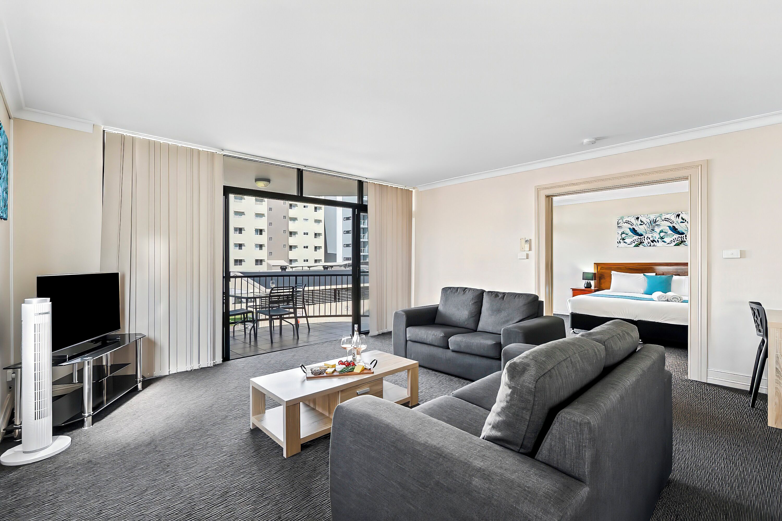 Appartement, 2 chambres, non-fumeur, cuisine | Coin séjour