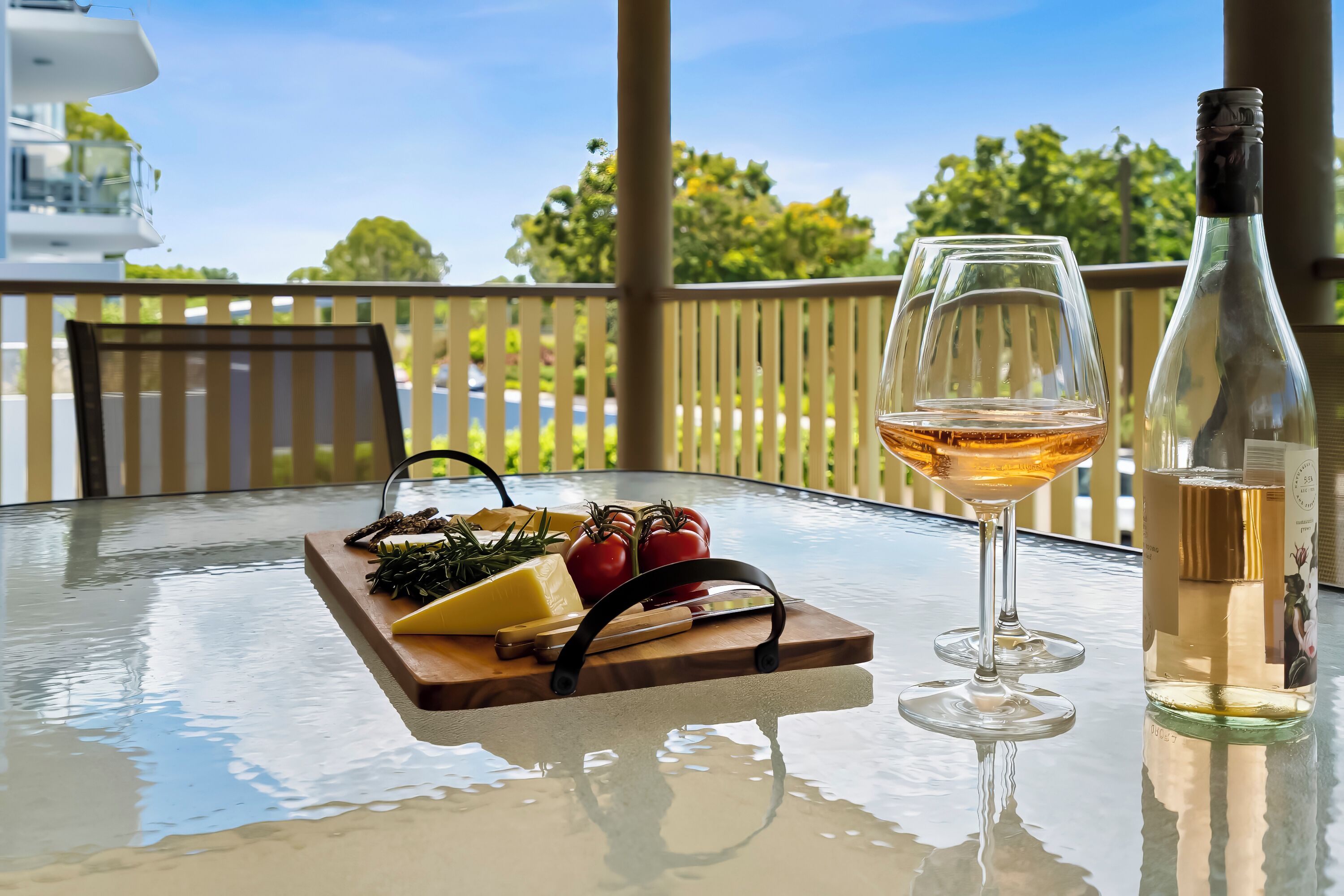 Leilighet – standard, flere soverom, ikke-røyk, kjøkken (4BRM RIVERFRONT) | Terrasse/patio