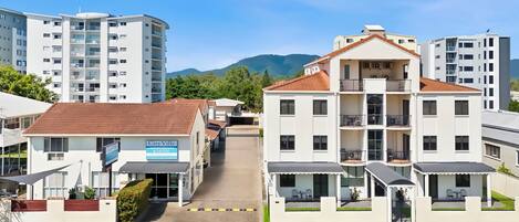 Fassade der Unterkunft