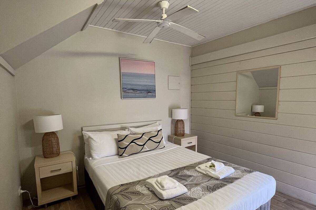 Cabana família (Beach Walk 6 Berth Semi-detached) | Roupa de cama