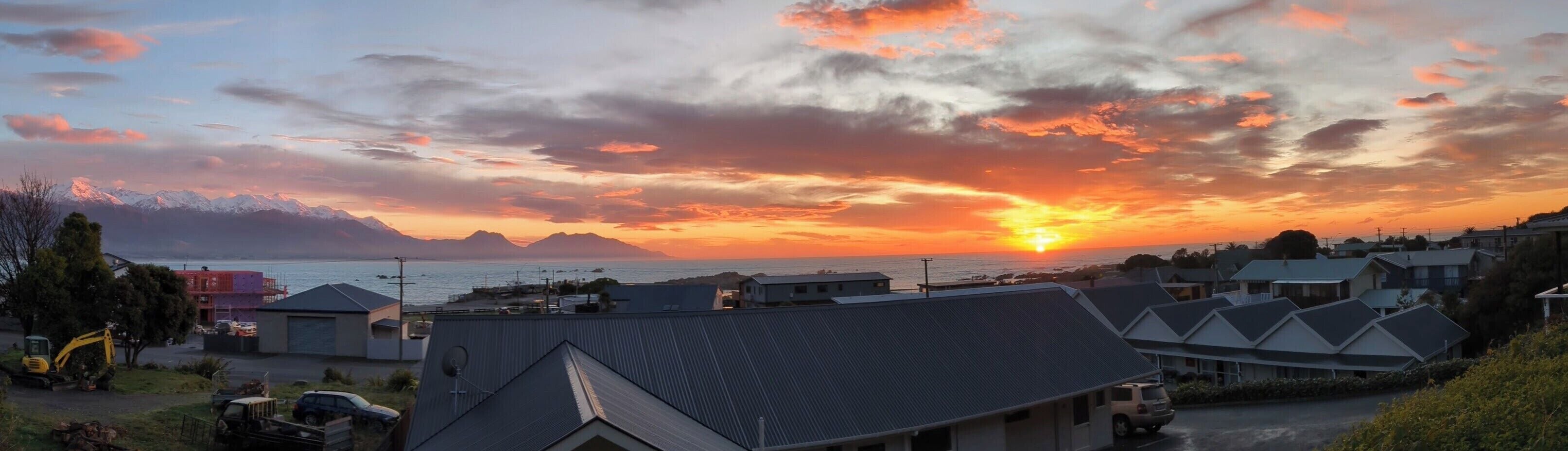 Utsikt fra overnattingsstedet