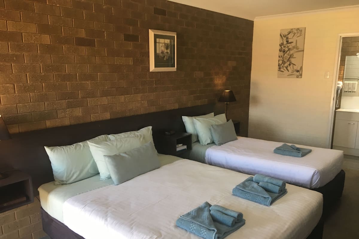 Standardrum - icke-rökare (Standard Twin Room) | Strykjärn/strykbräda, gratis wi-fi och sängkläder
