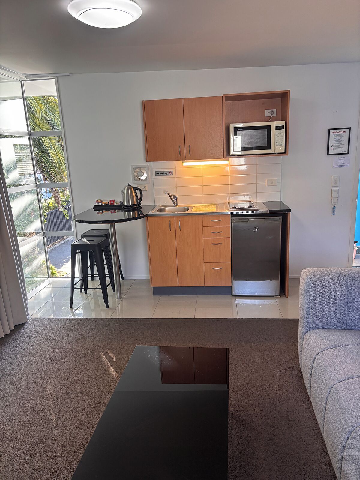 Apartemen, 1 kamar tidur | Setrika/meja setrika, Wi-Fi gratis, dan seprai linen