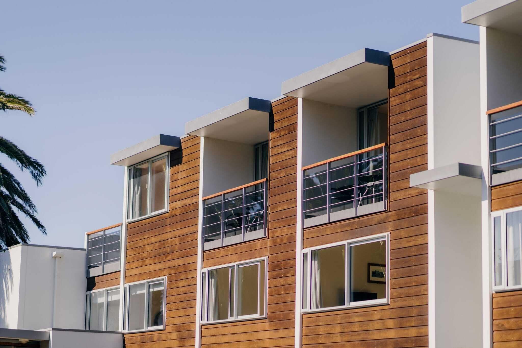 Spit Level One Bedroom Apartment | Terrace/patio