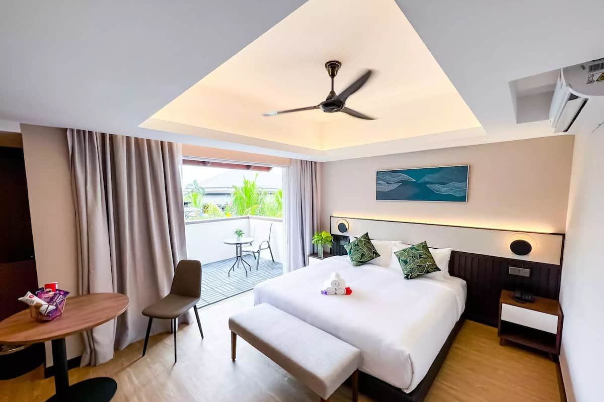 Phòng Executive, 1 giường cỡ king | 3 phòng ngủ, két bảo mật tại phòng, bàn, bàn ủi/dụng cụ ủi quần áo