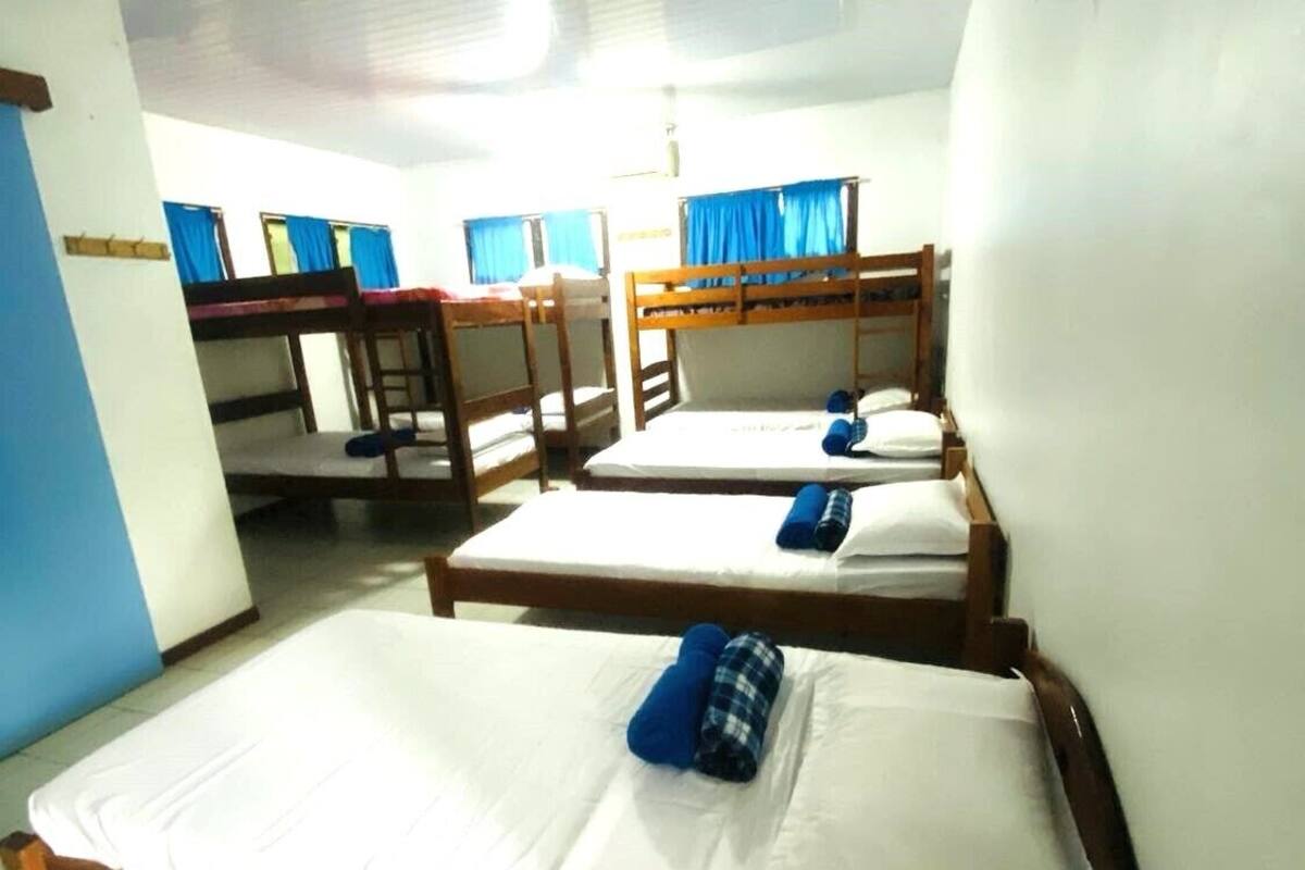 Economy Shared Dormitory, 1 Single Bed, Non Smoking, Pool Access