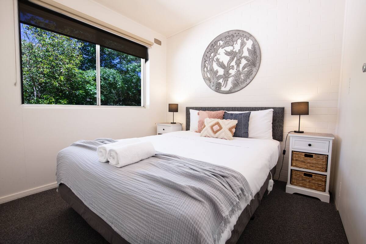 Premium bedding, Tempur-Pedic beds, soundproofing, iron/ironing board